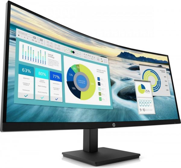 HP 21Y56AA HP P34hc G4 WQHD USB-C Curved Monitor