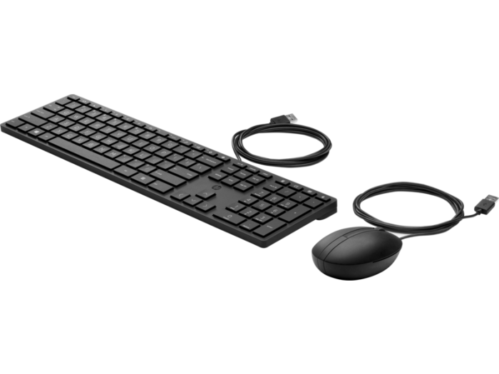 HP 9SR36UT HP Wired 320MK Mouse and Keyboard Combo